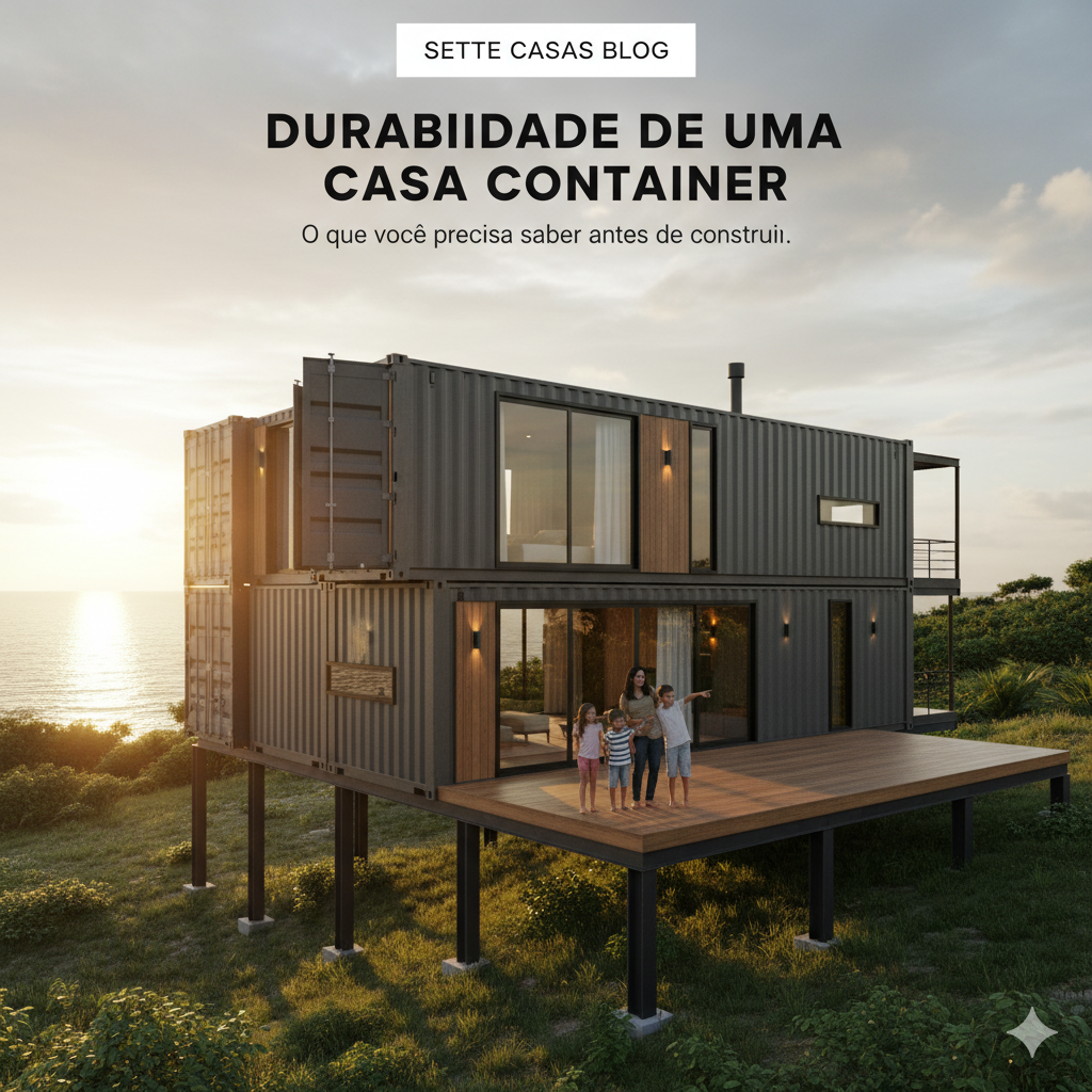 Durabilidade de uma casa container